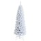 Artificial Snow White Pencil Tree for Home Office Holiday Decor
